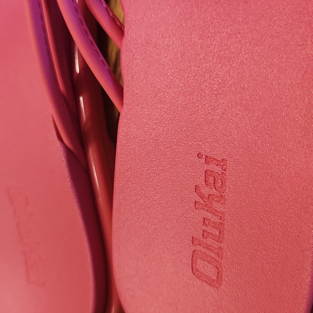 Olukai Pink Pulmeria Flop Flops Size 6 - Picture 6 of 6
